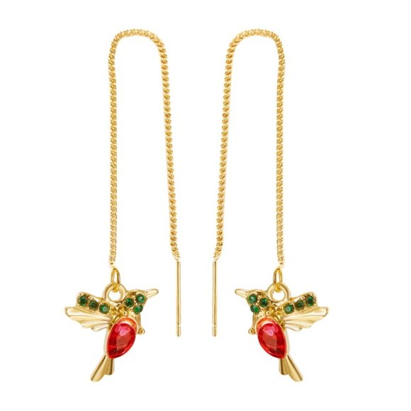 Hummingbird Earrings - Picture 8 of 9